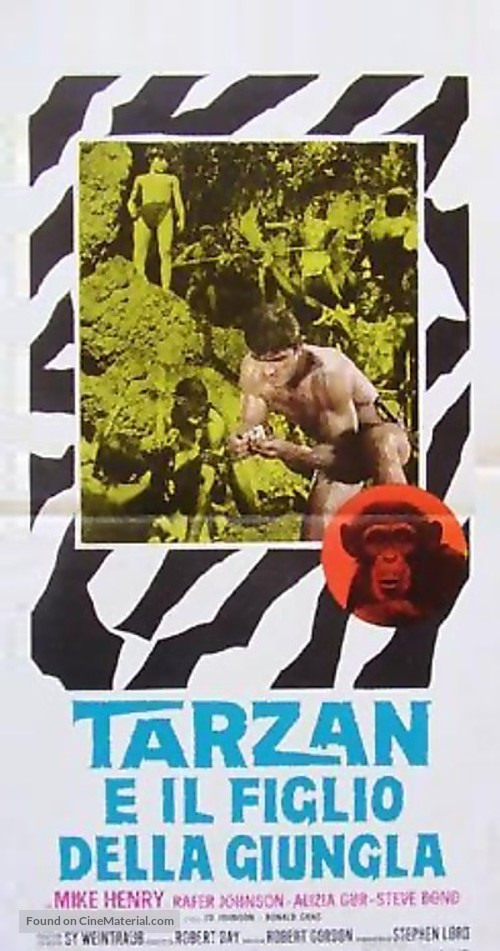 Tarzan and the Jungle Boy - Italian Movie Poster