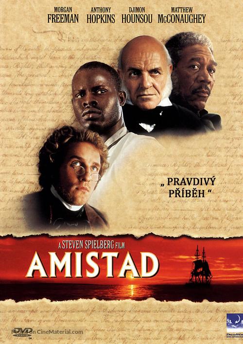 Amistad - Czech DVD movie cover