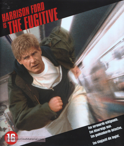 The Fugitive - Dutch Blu-Ray movie cover