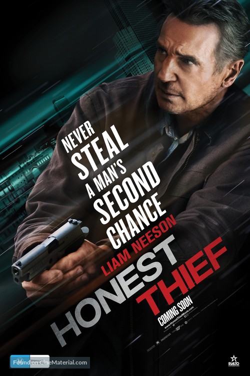 Honest Thief - Australian Movie Poster