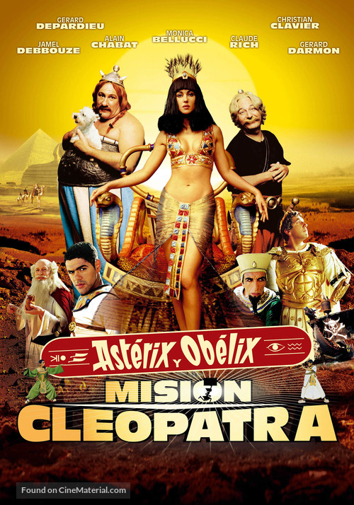 Ast&eacute;rix &amp; Ob&eacute;lix: Mission Cl&eacute;op&acirc;tre - Spanish Movie Poster