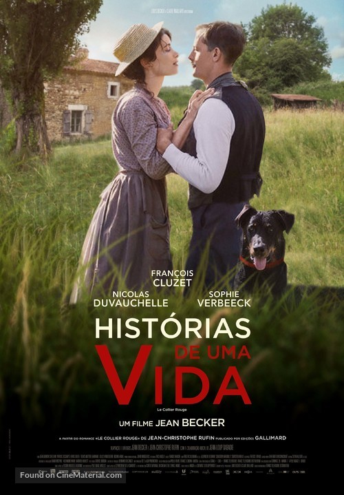 Le collier rouge - Portuguese Movie Poster