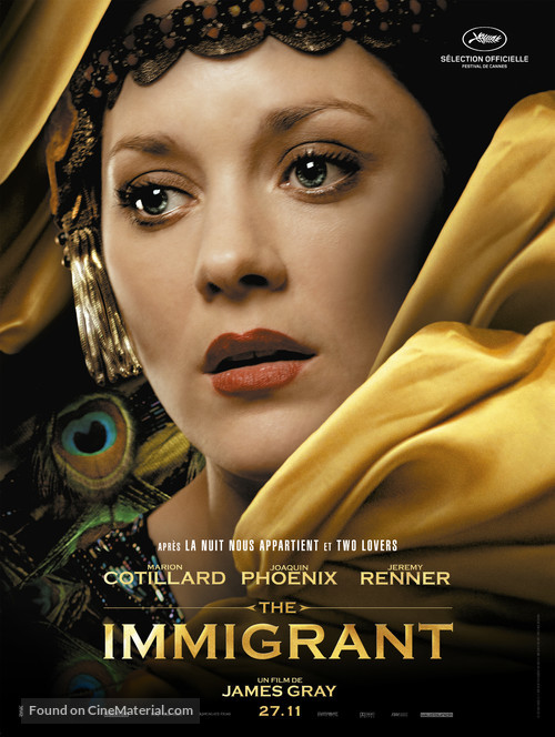 The Immigrant - French Character movie poster