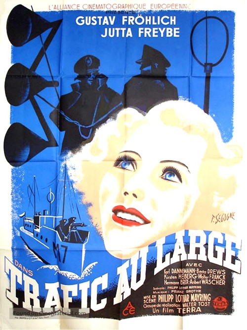 Alarm auf Station III - French Movie Poster