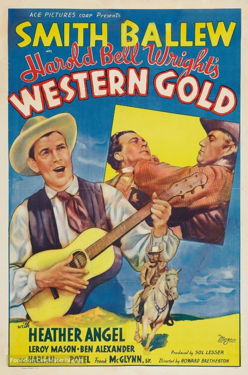 Western Gold - Re-release movie poster