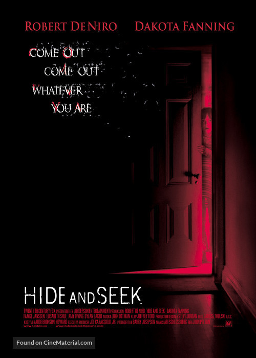 Hide And Seek - Norwegian Movie Poster
