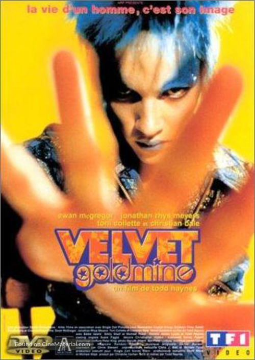 Velvet Goldmine - French DVD movie cover