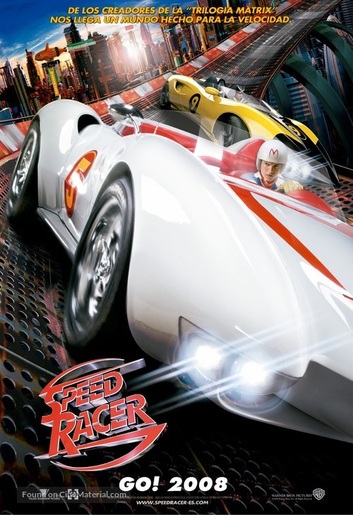 Speed Racer - Spanish Movie Poster