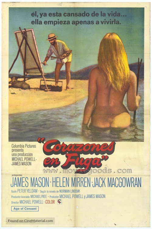 Age of Consent - Spanish Movie Poster