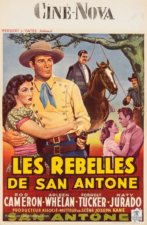 San Antone - Belgian Movie Poster