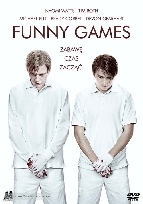 Funny Games U.S. - Polish DVD movie cover