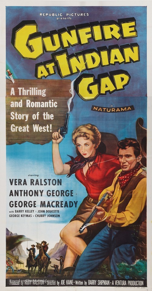 Gunfire at Indian Gap - Movie Poster