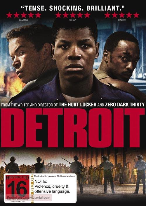 Detroit - New Zealand DVD movie cover