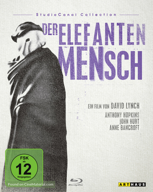 The Elephant Man - German Movie Cover