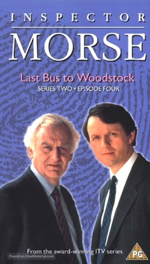 &quot;Inspector Morse&quot; - British VHS movie cover