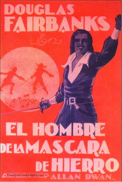 The Iron Mask - Spanish Movie Poster