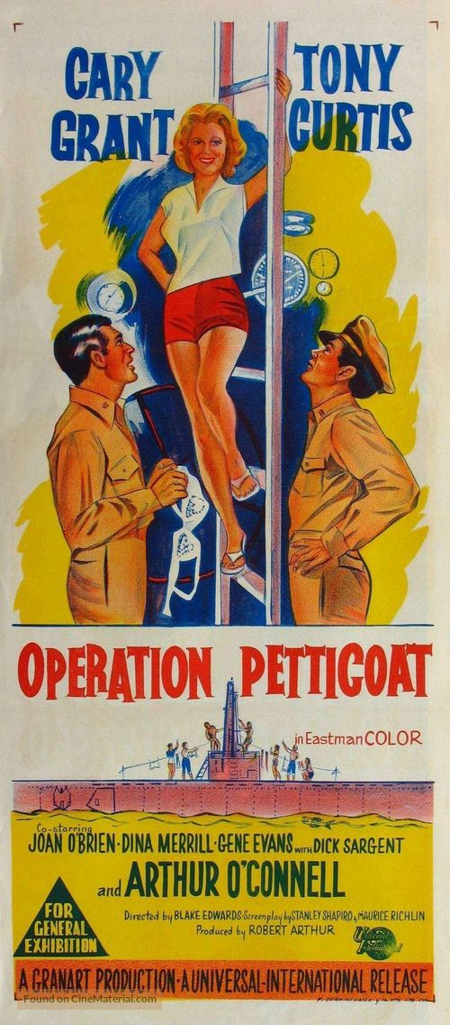 Operation Petticoat - Australian Movie Poster
