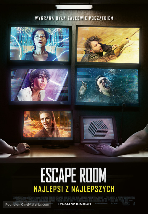 Escape Room: Tournament of Champions - Polish Movie Poster