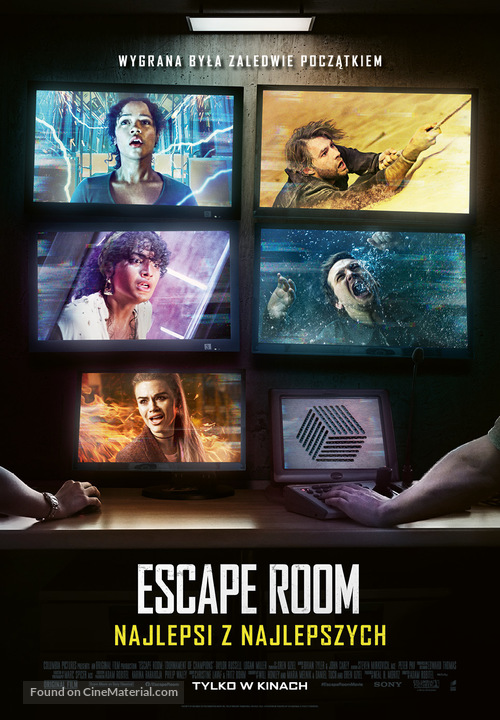 Escape Room: Tournament of Champions - Polish Movie Poster