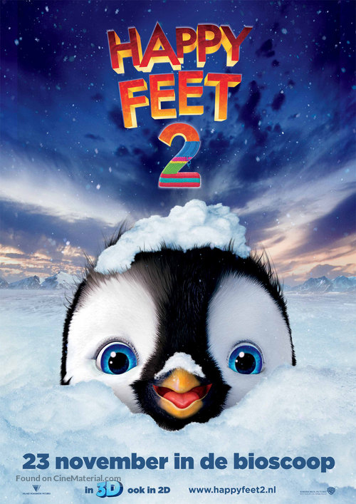 Happy Feet Two - Dutch Movie Poster