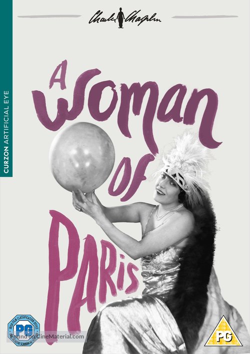 A Woman of Paris: A Drama of Fate - British DVD movie cover