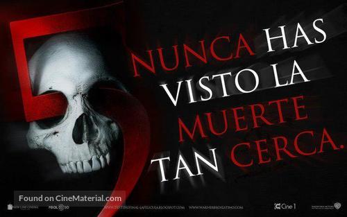 Final Destination 5 - Mexican Movie Poster