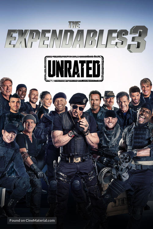 The Expendables 3 - DVD movie cover