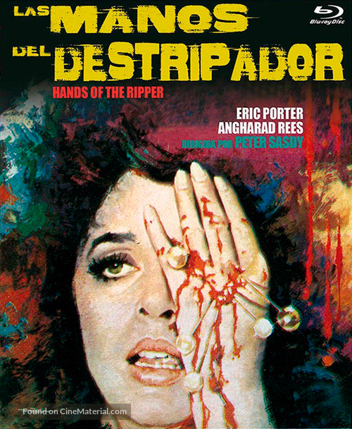 Hands of the Ripper - Spanish Movie Cover