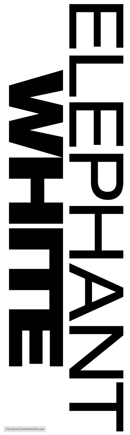 Elephant White - British Logo