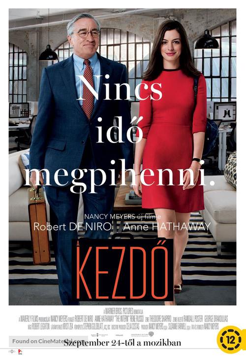 The Intern - Hungarian Movie Poster