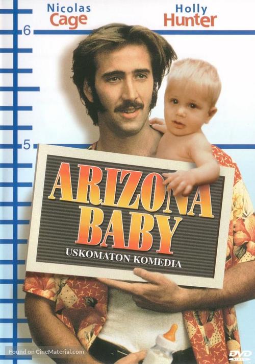 Raising Arizona - Finnish Movie Cover