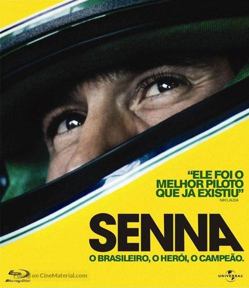 Senna - Brazilian Blu-Ray movie cover