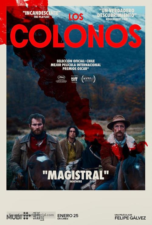 Los colonos - Mexican Movie Poster