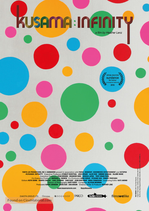 Kusama: Infinity - Canadian Movie Poster