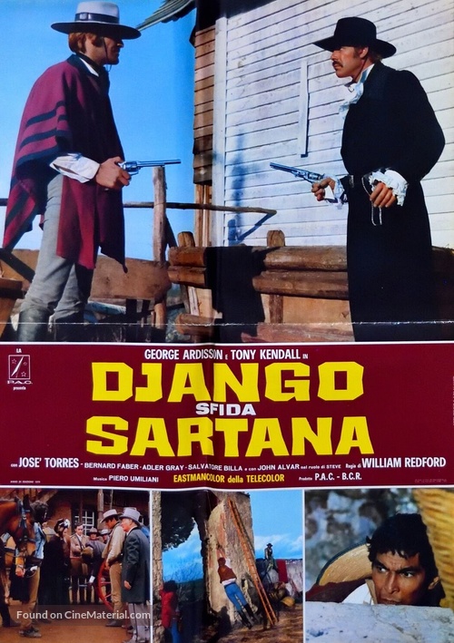 Django sfida Sartana - Italian Movie Poster