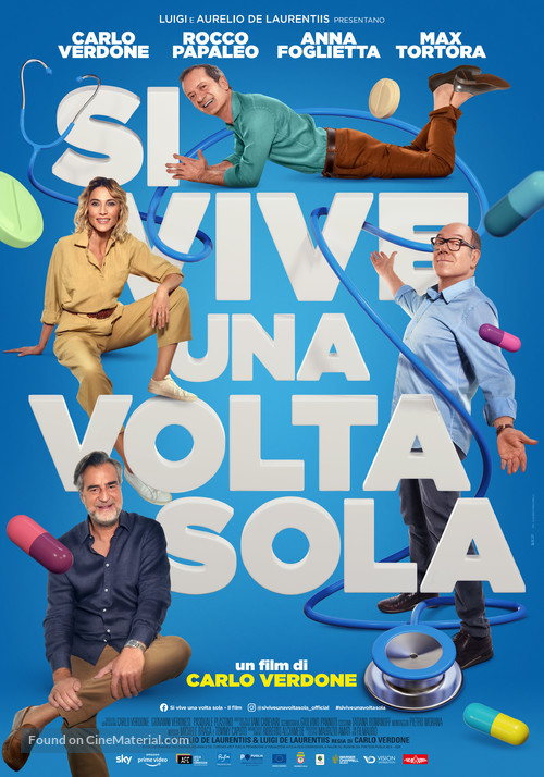 Si vive una volta sola - Italian Movie Poster