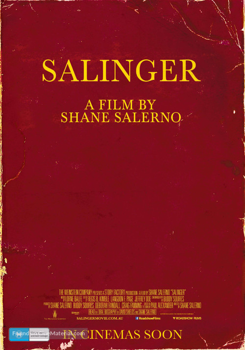 Salinger - Australian Movie Poster