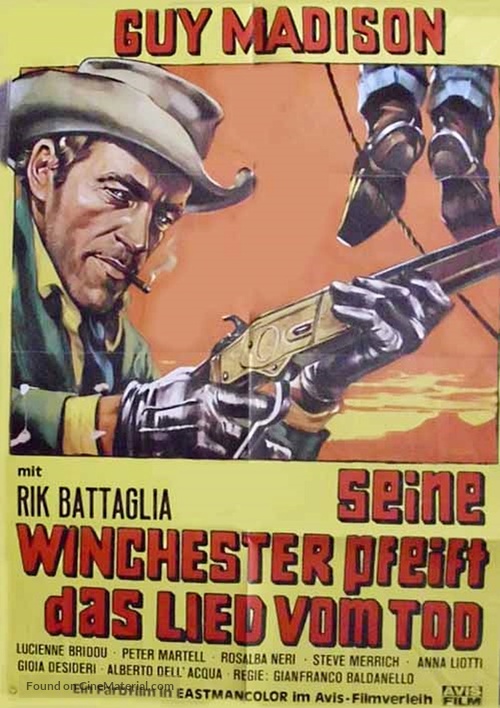 I lunghi giorni dell&#039;odio - German Movie Poster