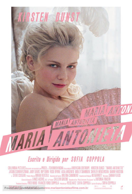 Marie Antoinette - Brazilian Movie Poster