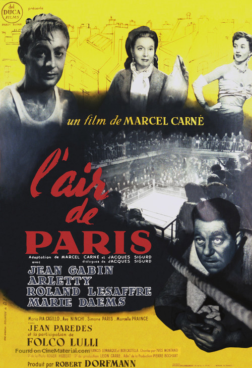 Air de Paris, L&#039; - French Movie Poster