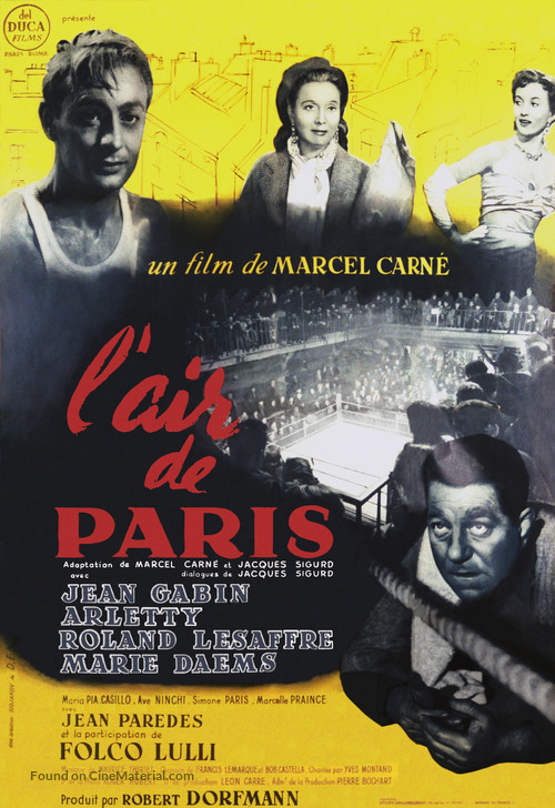 L&#039;air de Paris - French Movie Poster