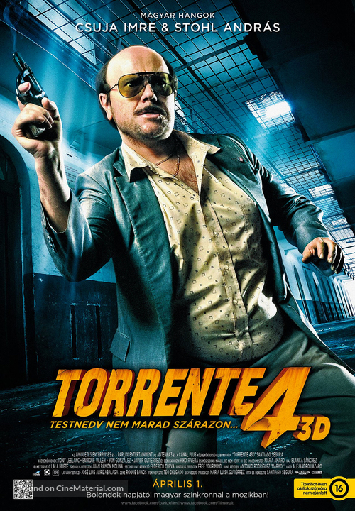 Torrente 4 - Hungarian Movie Poster