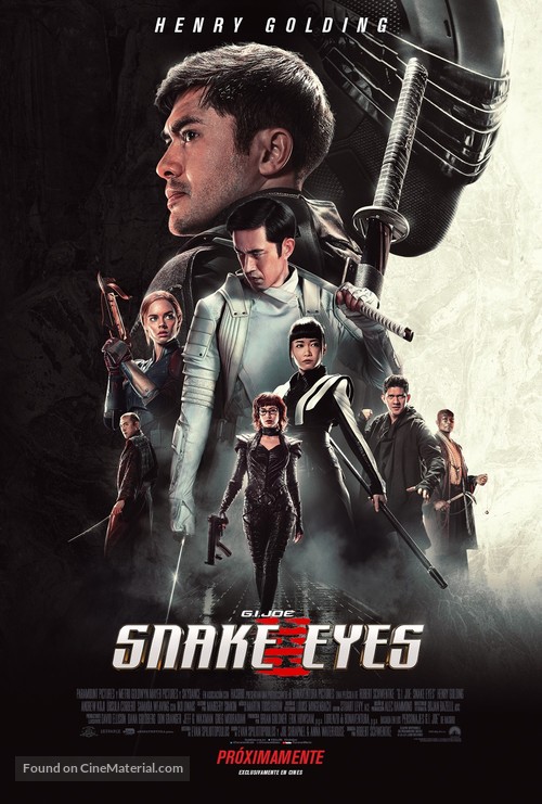 Snake Eyes: G.I. Joe Origins - Mexican Movie Poster