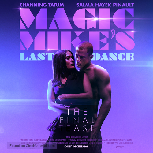 Magic Mike&#039;s Last Dance - British Movie Poster