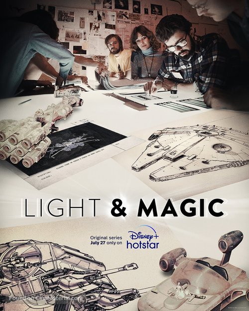 &quot;Light &amp; Magic&quot; - Indian Movie Poster