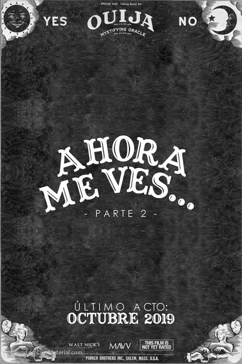 Ahora Me Ves... Parte 2 - Mexican Movie Poster