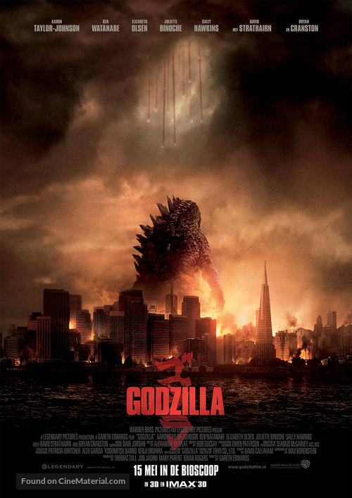 Godzilla - Dutch Movie Poster