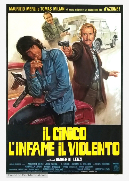 Il cinico, l&#039;infame, il violento - Italian Movie Poster