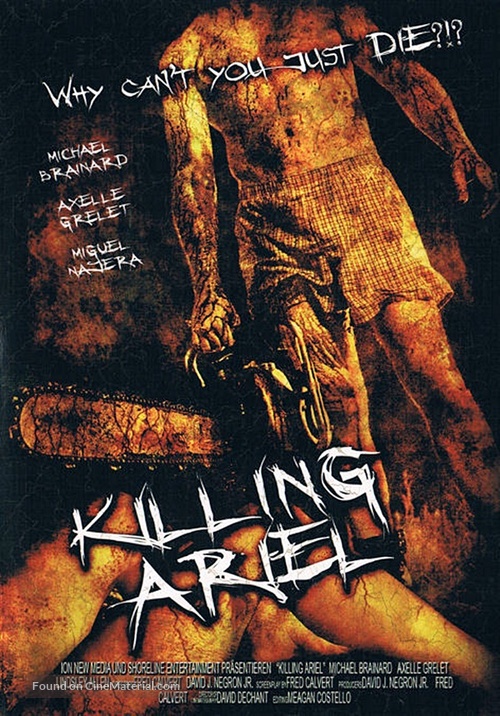 Killing Ariel - German DVD movie cover