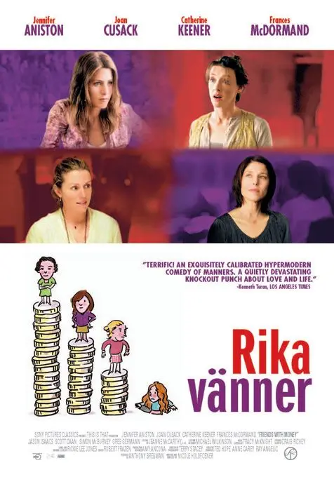 Friends with Money - Swedish Movie Poster